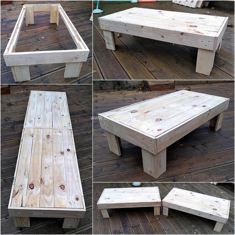 diy wood pallet tables