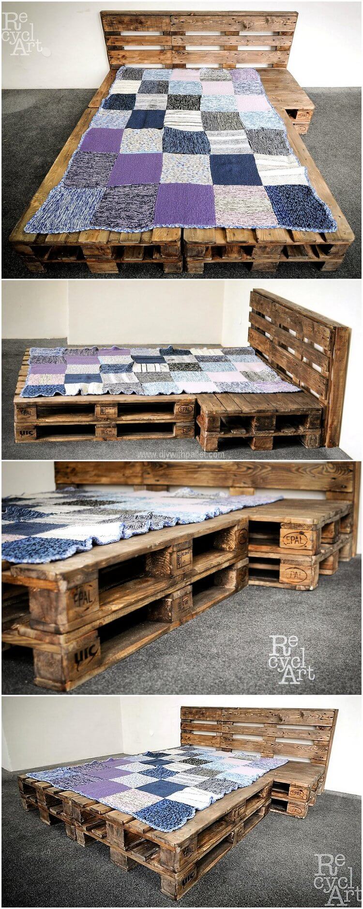 easy pallet bed