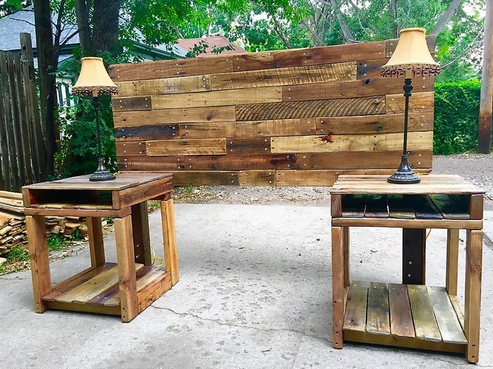 pallet-bed-headboard-with-side-tables