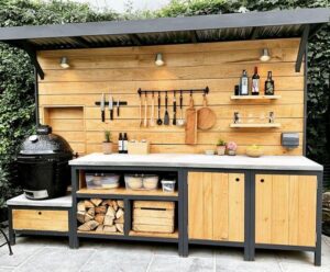 30 DIY Wood Pallet Outdoor Kitchen Ideas | Wood Pallet Creations