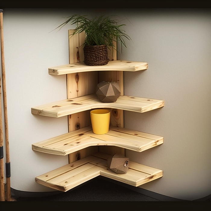 wood pallet corner shelf ideas (6)